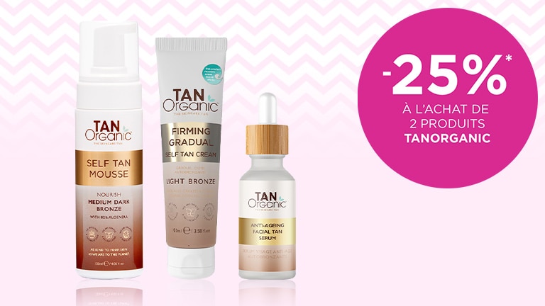 -25%* à l’achat de 2 produits TANORGANIC* -25%* à l’achat de 2 produits TANORGANIC*