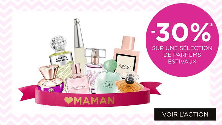 -30% sur une sélection de parfums estivaux* -30% sur une sélection de parfums estivaux*