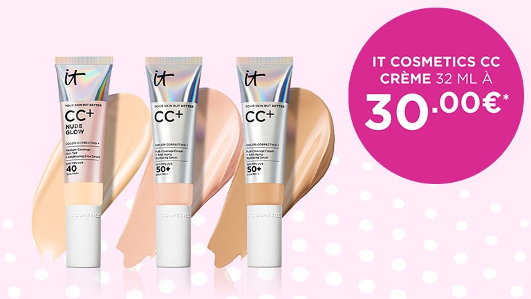 IT COSMETICS CC Crème 32 ml à 30 €* IT COSMETICS CC Crème 32 ml à 30 €*