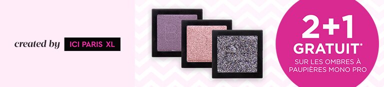 2 +1 gratuit sur les ombres à paupières mono pro de BE CREATIVE MAKE UP* 2 +1 gratuit sur les ombres à paupières mono pro de BE CREATIVE MAKE UP*