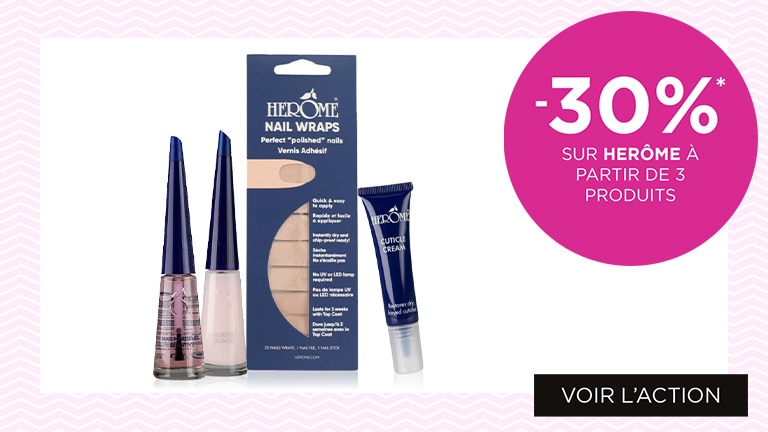 -30%* sur HERÔME à partir de 3 produits -30%* sur HERÔME à partir de 3 produits