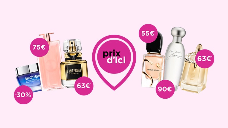 Profitez de prix ronds sur une sélection de produits.* Profitez de prix ronds sur une sélection de produits.*