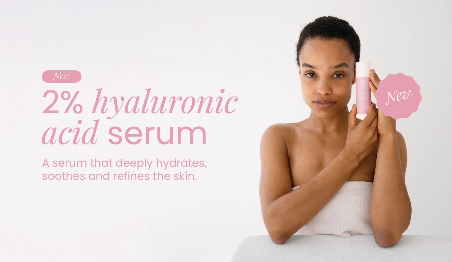 Clay and Glow Hyaluronic Acid Serum Clay and Glow Hyaluronic Acid Serum