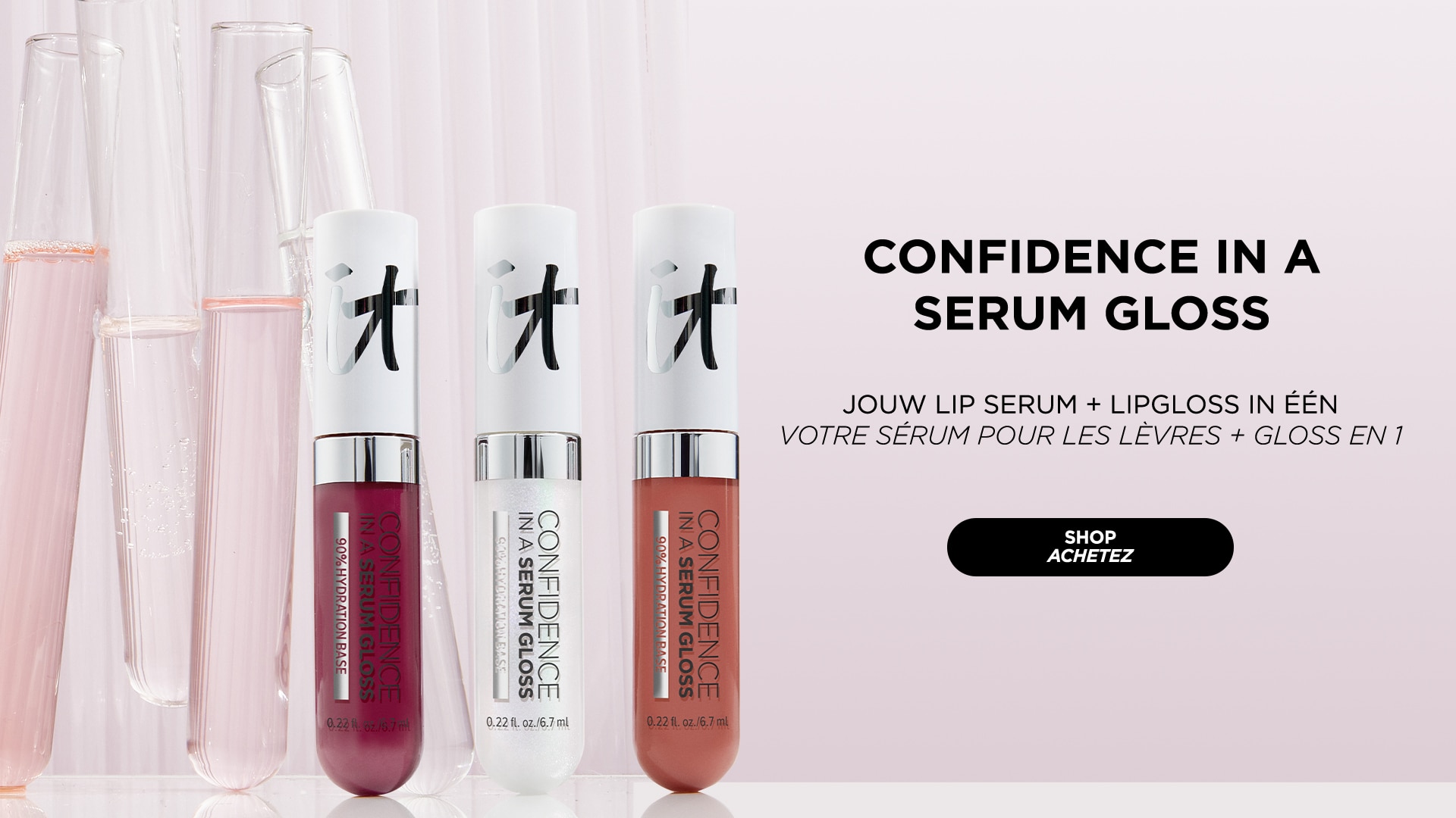 IT Cosmetics brushes - Confidence in a serum gloss IT Cosmetics brushes - Confidence in a serum gloss