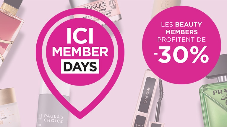 Les Beauty Members profitent de -30 % ! Les Beauty Members profitent de -30 % !