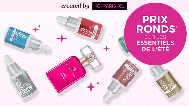 Prix ronds sur les essentiels de l'été created by ICI PARIS XL* Prix ronds sur les essentiels de l'été created by ICI PARIS XL*