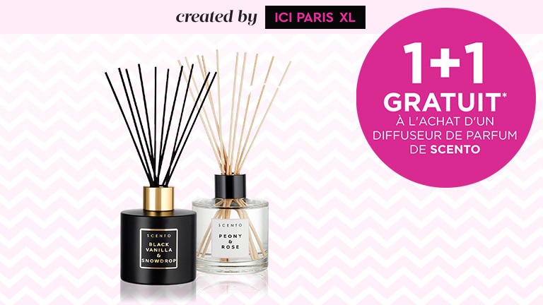 1+1 à l'achat d'un diffuseur de parfum de SCENTO 1+1 à l'achat d'un diffuseur de parfum de SCENTO