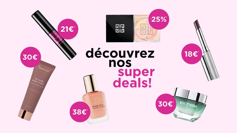 Super deals sur une sélection de marques* Super deals sur une sélection de marques*