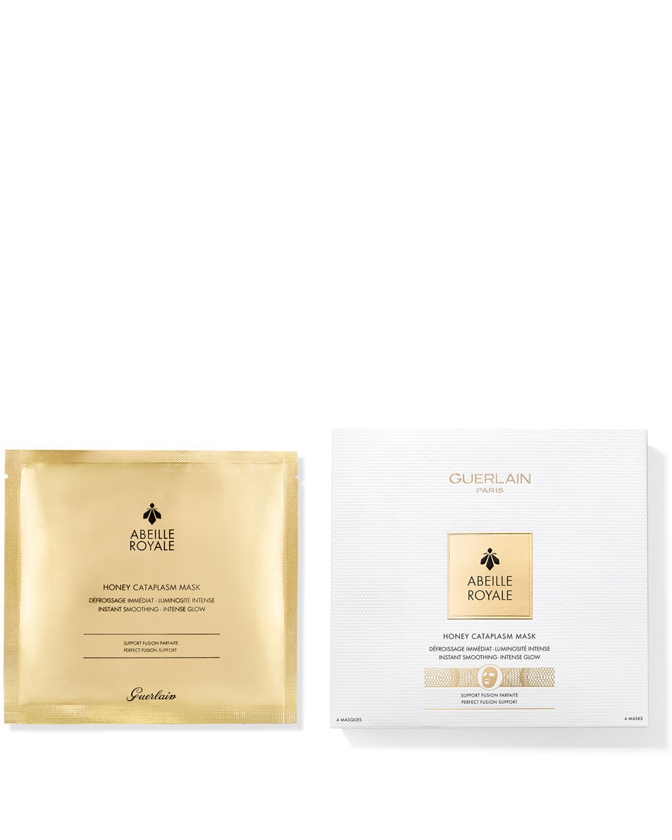 GUERLAIN ABEILLE ROYALE HONEY CATAPLASM MASK<br>DÉFROISSAGE IMMÉDIAT, LUMINOSITÉ INTENSE 4 ST 3