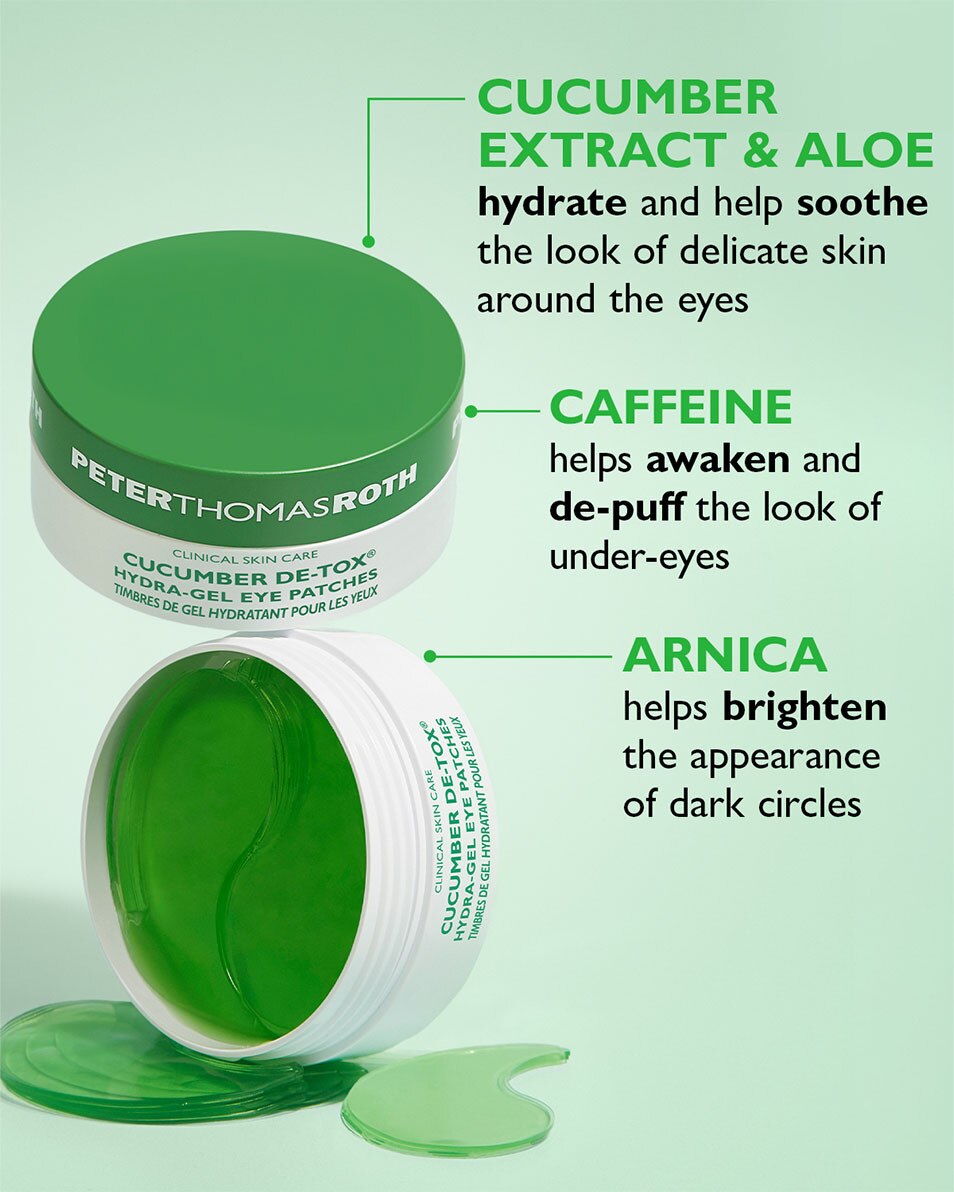PETER THOMAS ROTH Cucumber De-Tox™ Hydra-Gel EYE PATCHES 60 ST 3