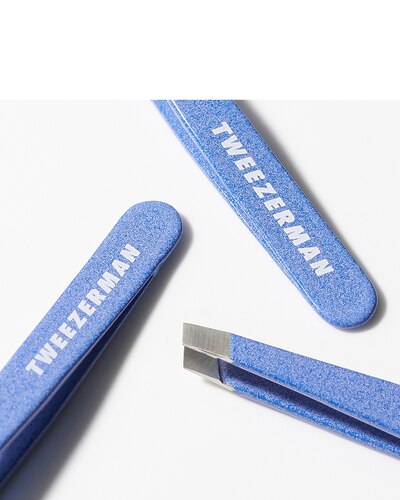 TWEEZERMAN SET PETITE PINCE À ÉPILER GRANITE SKY 1 ST
