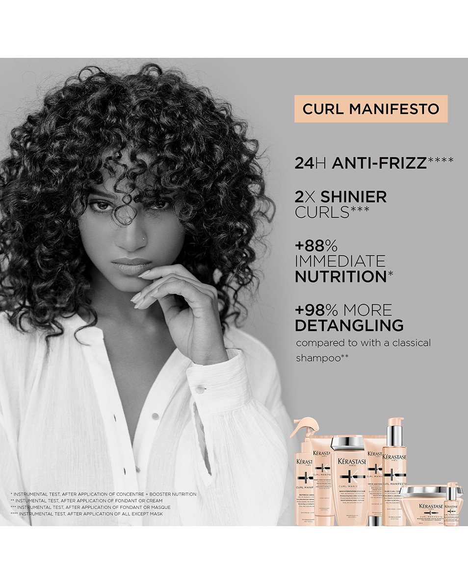 KÉRASTASE CURL MANIFESTO HUILE SUBLIME REPAIR HUILE NOURRISSANTE MULTI-USAGES POUR CHEVEUX BOUCLÉS ET FRISÉS ET POUR LE CUIR CHEVELU 50 ML 3