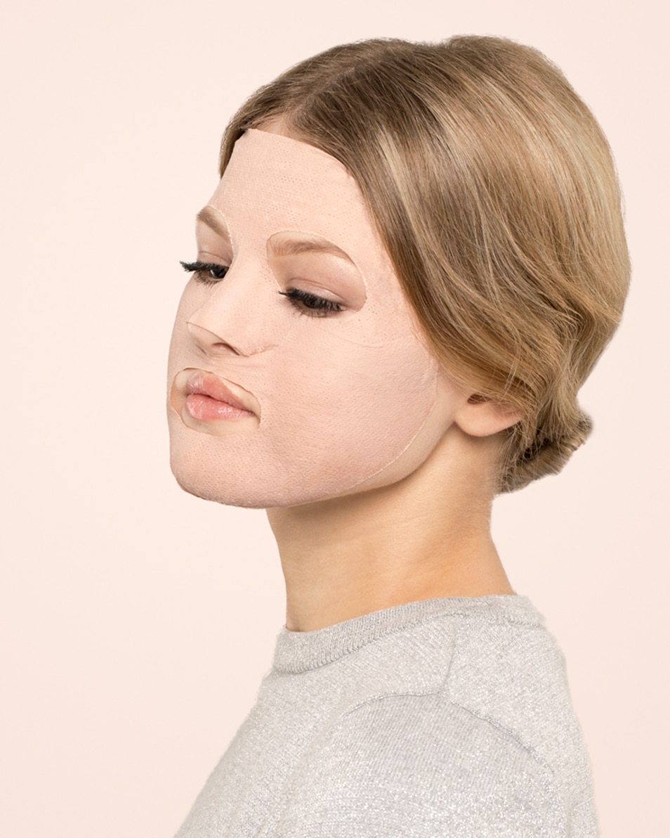 STARSKIN ESSENTIALS SILKMUD™ PINK FRENCH CLAY PURIFYING MUD SHEET MASK 12 G 3