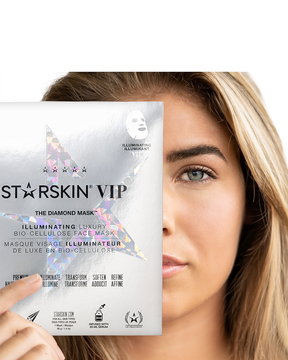 THE DIAMOND MASK™ ILLUMINATING BIO-CELLULOSE FACE MASK