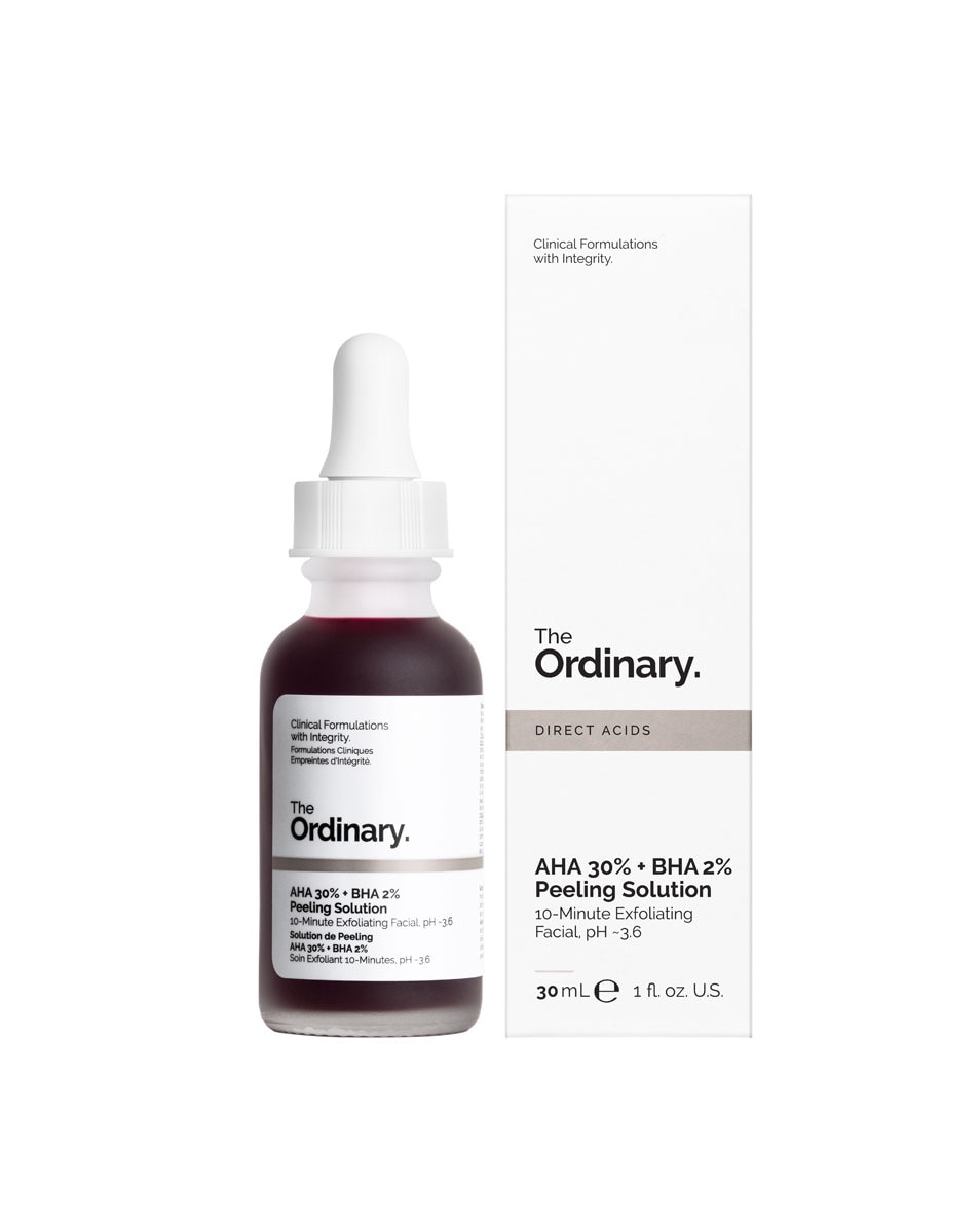 THE ORDINARY Masque Solution de Peeling AHA 30% + BHA 2% 30 ML 3