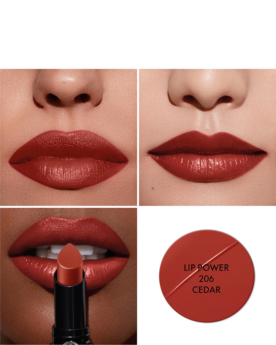 ARMANI BEAUTY LIP POWER ROUGE A LEVRES 206 - Cedar 3