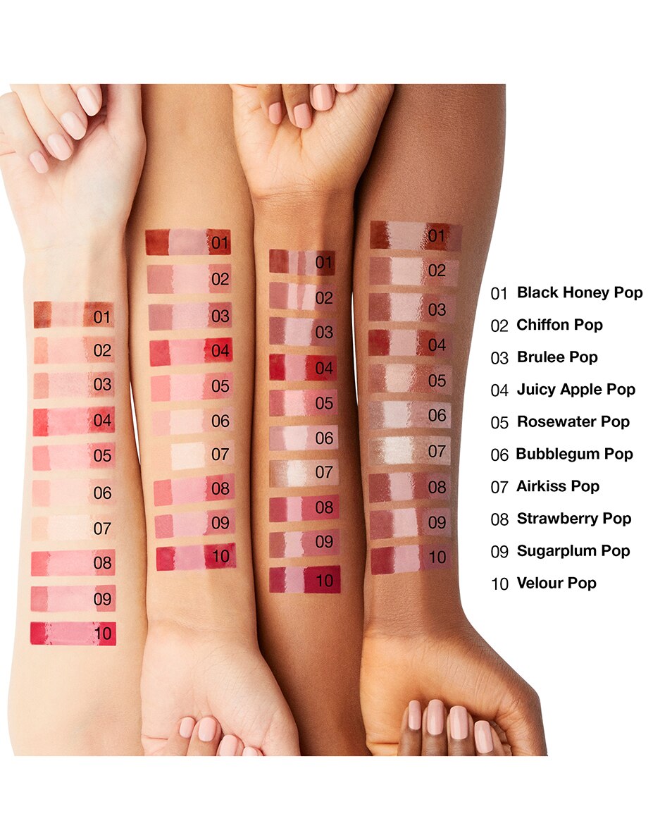 CLINIQUE POP PLUSH™ CREAMY LIP GLOSS GLOSS À LÈVRES HYDRATANT Strawberry Pop 3