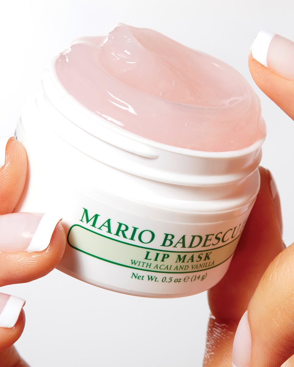 Masque pour lèvres à l'açaï et à la vanille