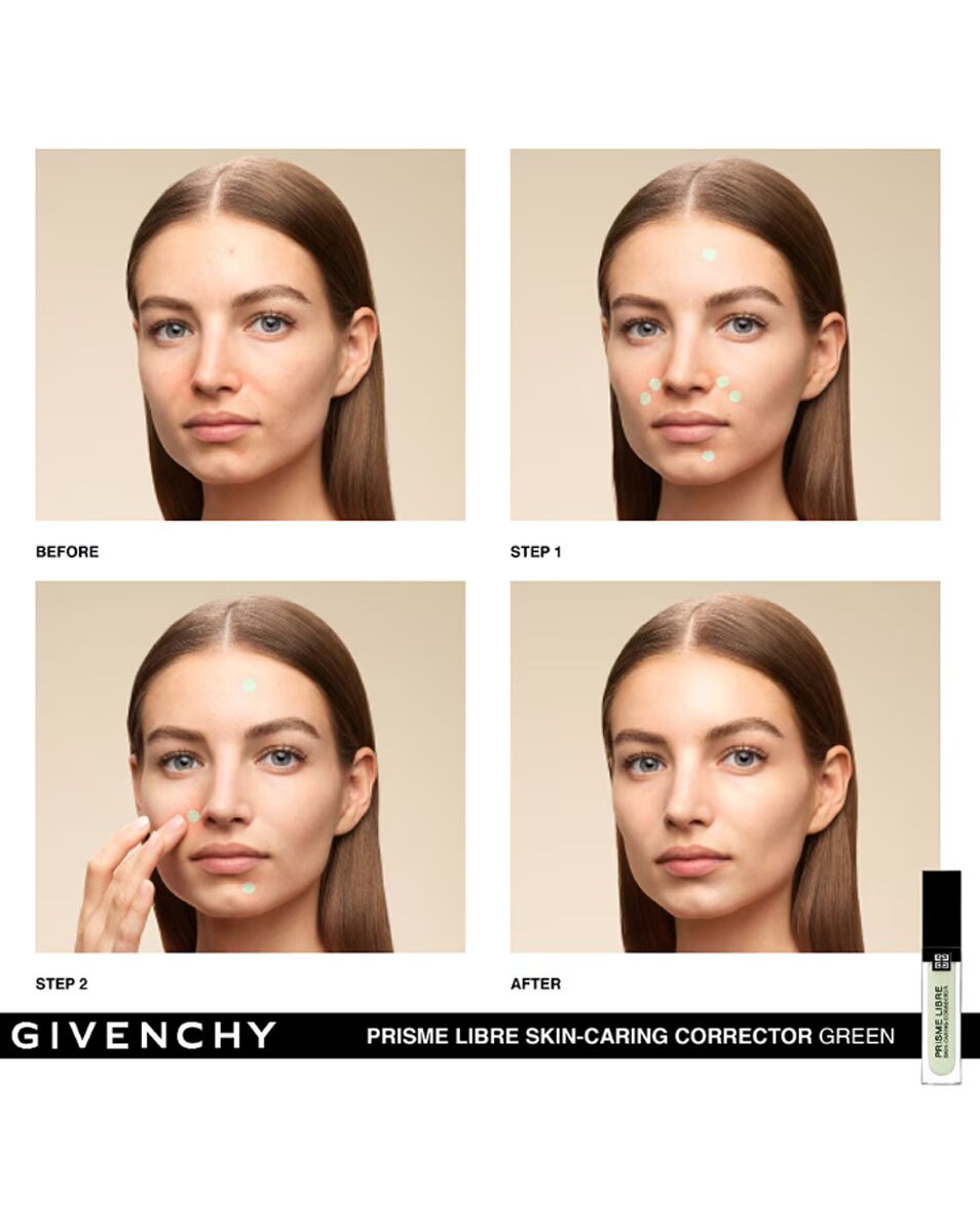 GIVENCHY COSMETICS PRISME LIBRE SKIN-CARING CORRECTOR Green 3