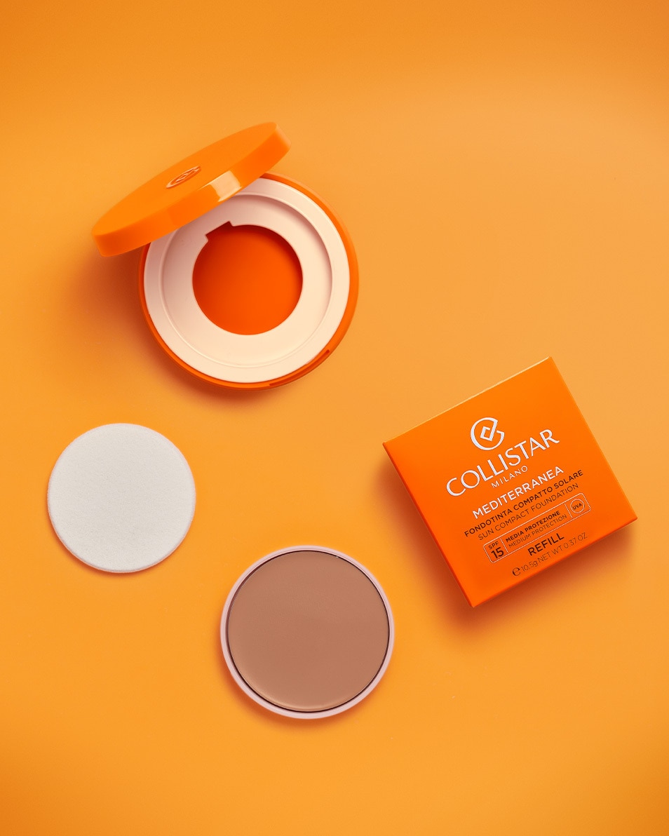 FOND DE TEINT COMPACT SOLAIRE SPF 15 RECHARGE