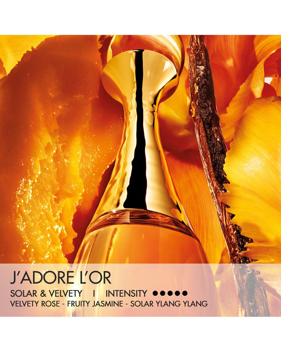 DIOR J'ADORE L'OR PARFUM NOTES FLORALES 50 ML 3