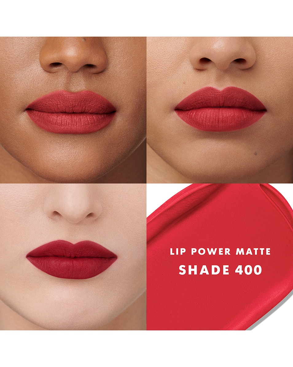 ARMANI BEAUTY LIP POWER MATTE LEVRES - ROUGE À LÈVRES 400 - FOUR HUNDRED 3