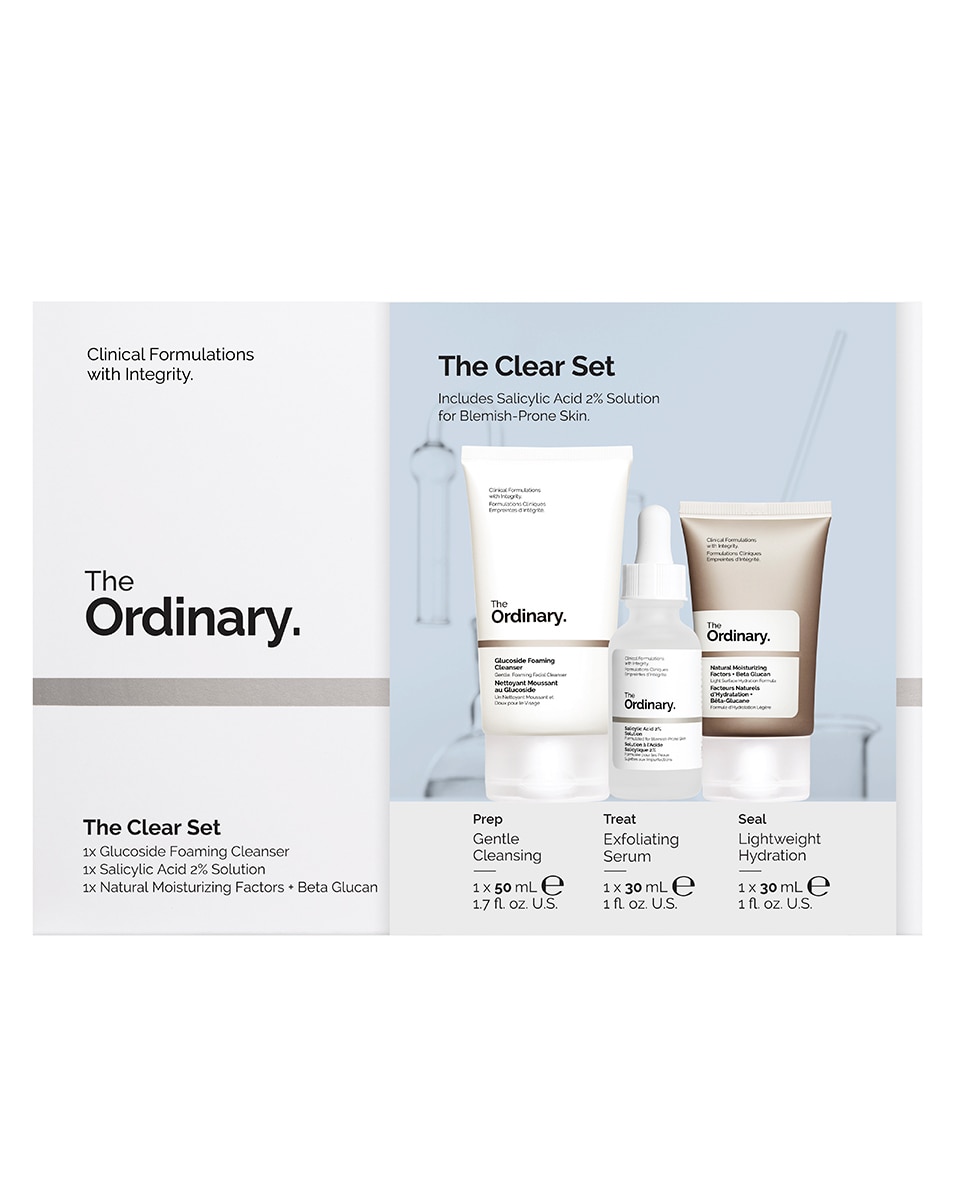 THE ORDINARY SIGNS OF CONGESTION LE SET ANTI-IMPERFECTIONS 3 ST 3
