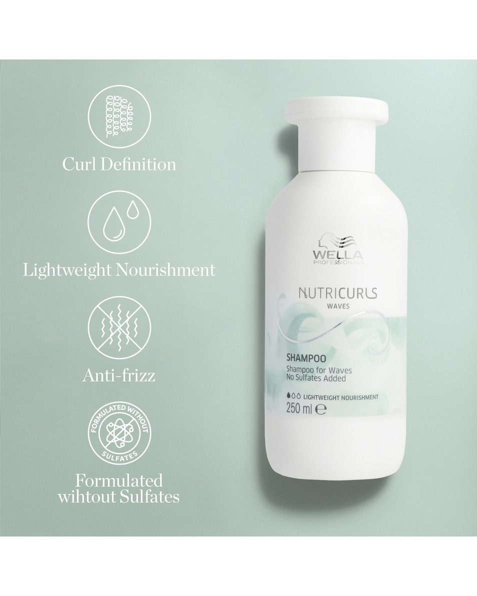 WELLA PROFESSIONALS Nutricurls Shampoo Waves 250 ML 3