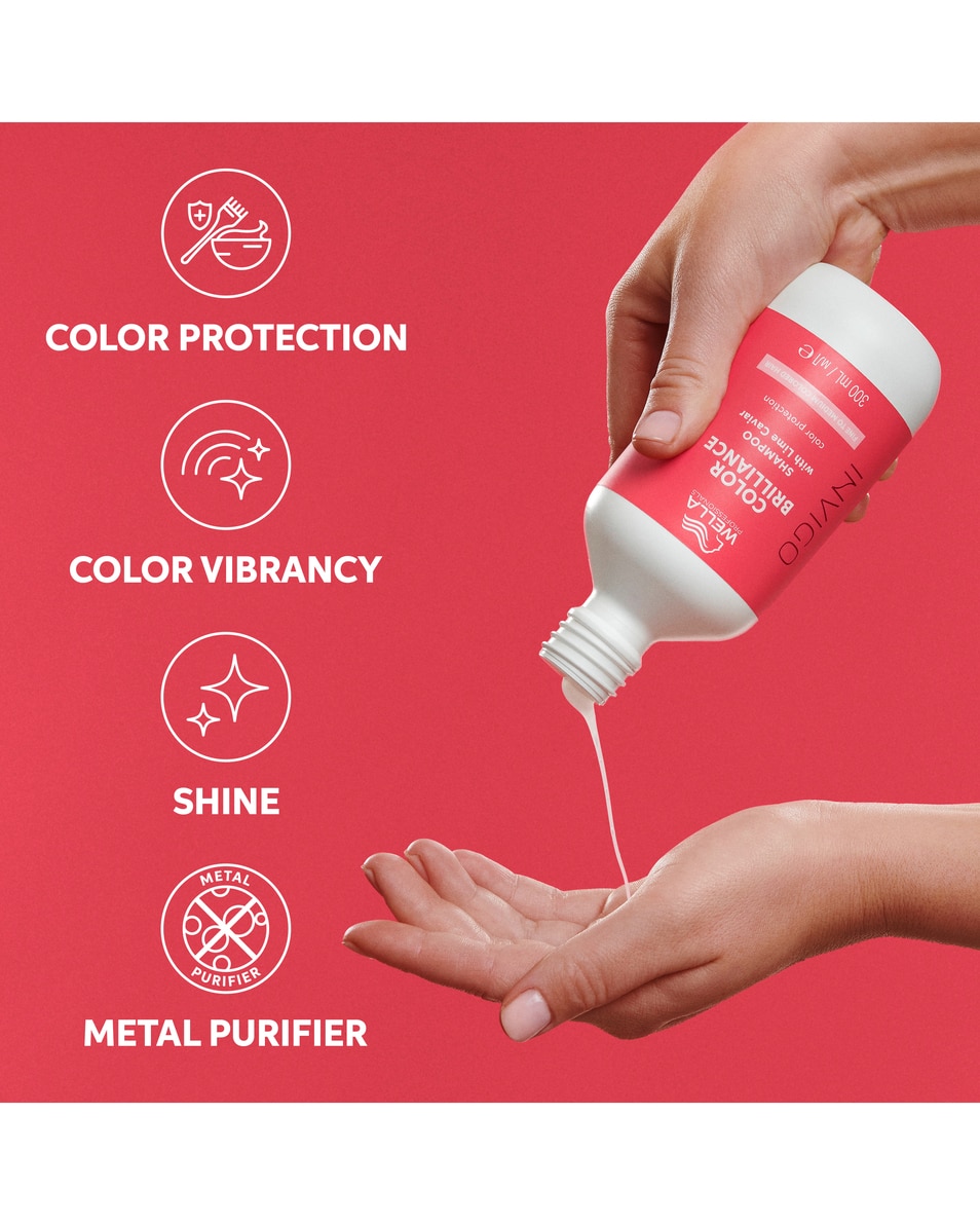 WELLA PROFESSIONALS INVIGO Color Brilliance Shampoo Fine Hair 300 ML 3