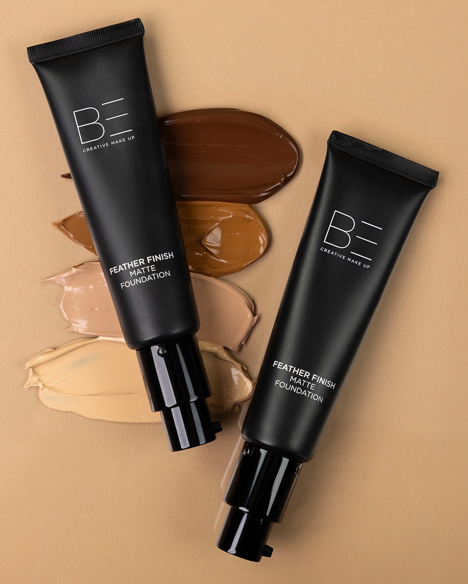 BE Creative Make Up FEATHER FINISH MATTE FOUNDATION FOND DE TEINT MATTE 3 MEDIUM NEUTRAL 3