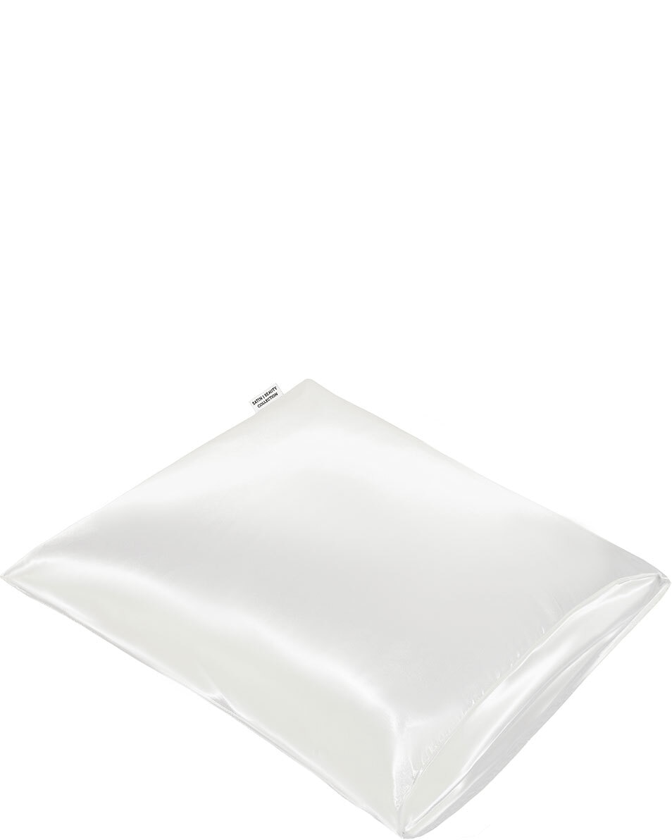 SATIN BEAUTY COLLECTION SATIN BEAUTY COLLECTION TAIE D'OREILLER EN SATIN White 3