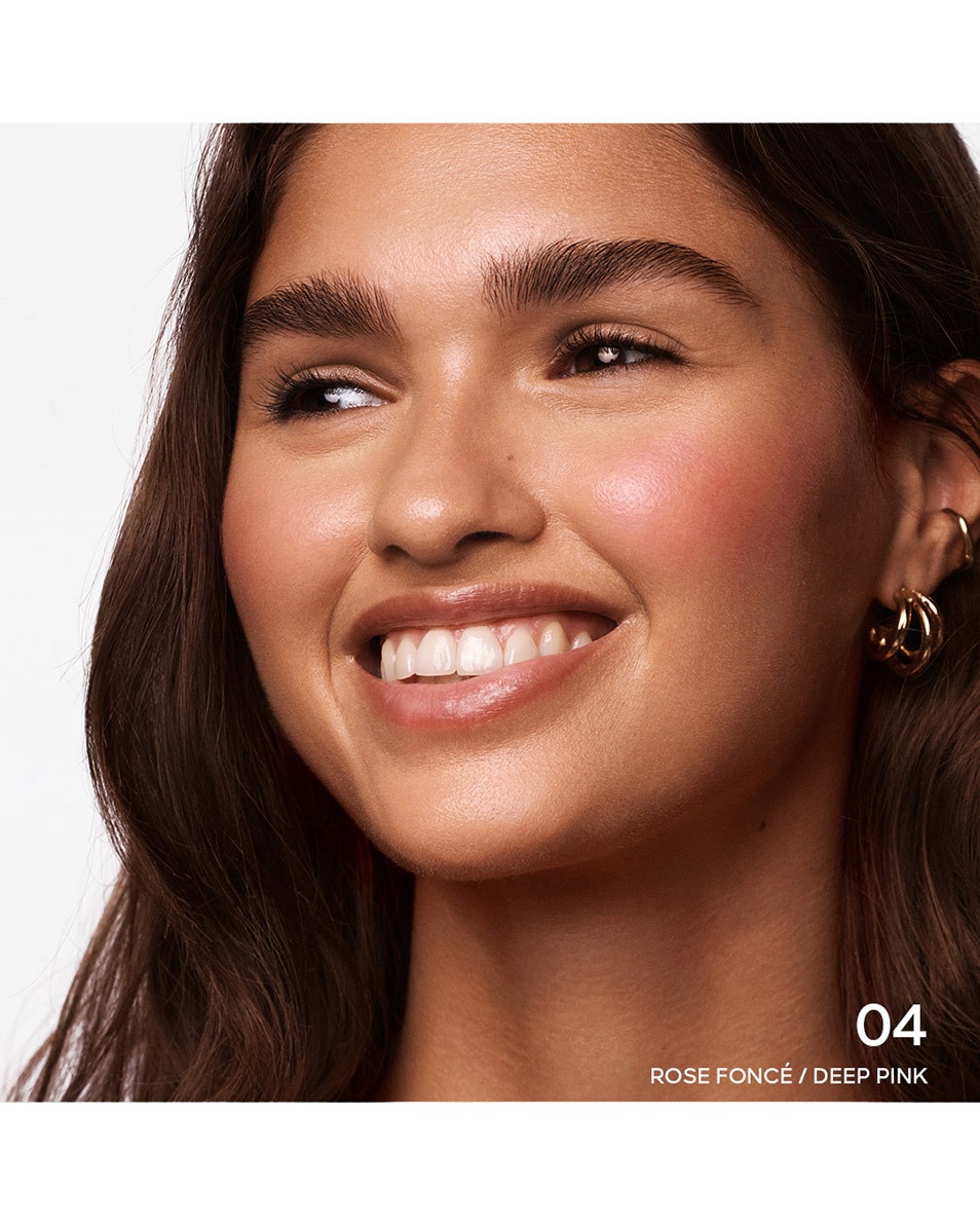 GUERLAIN Terracotta Blush Le fard à joues effet bonne mine , 90% d’ingrédients d’origine naturelle 04 Rose Foncé 3