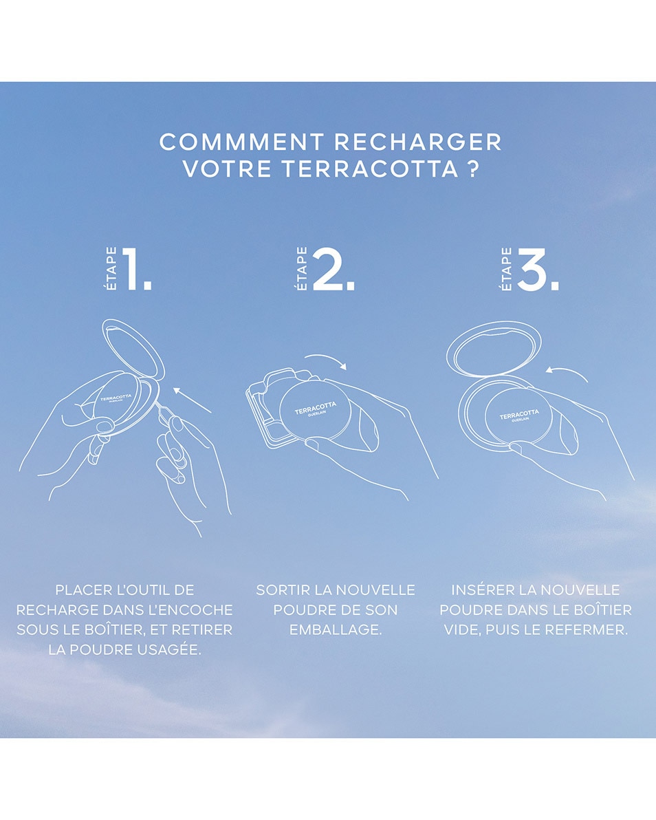 GUERLAIN Terracotta La Poudre Bronzante - Recharge 04 Foncé Rosé 3