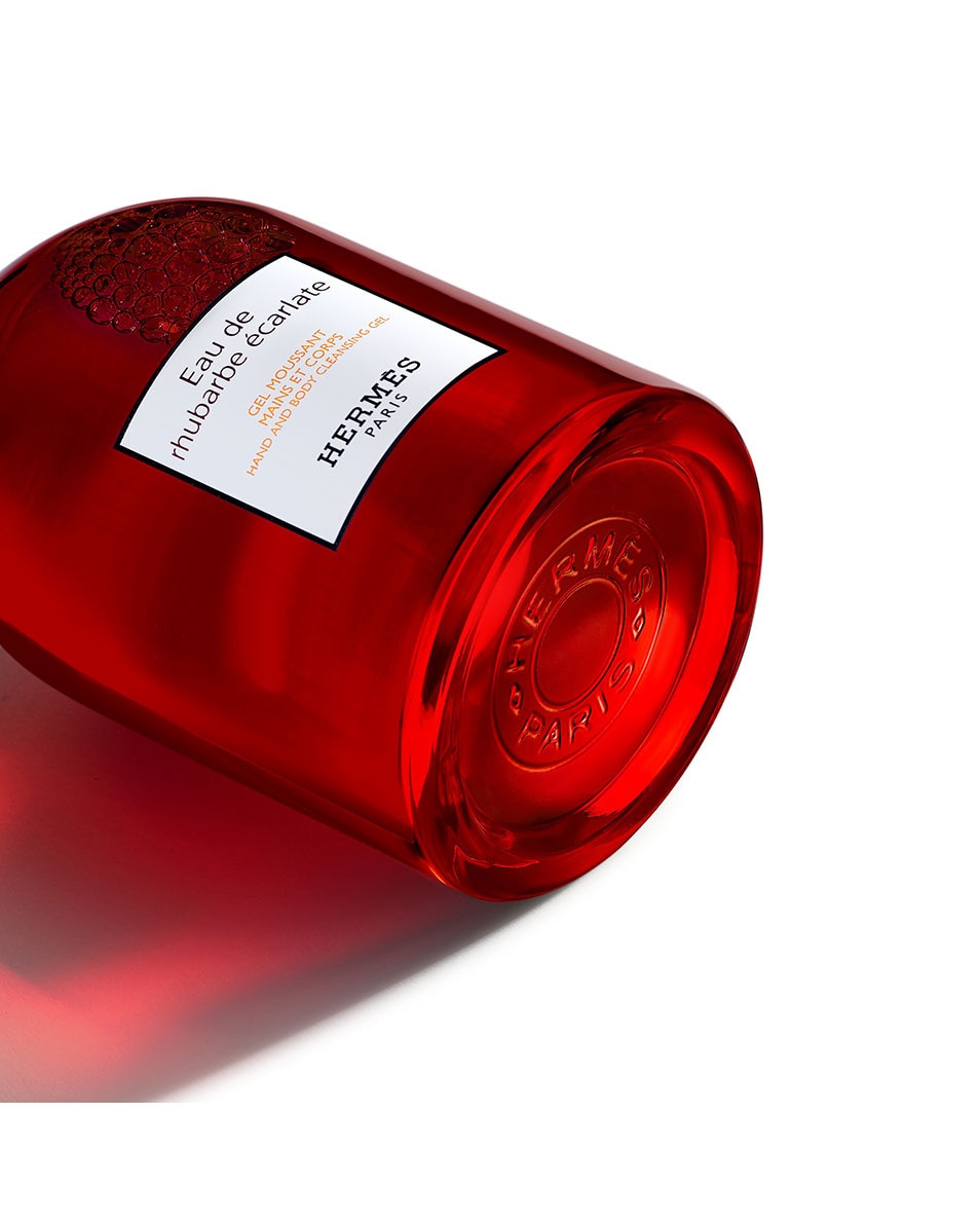 HERMÈS Le Bain Eau de rhubarbe écarlate, gel moussant mains et corps 300 ML 3