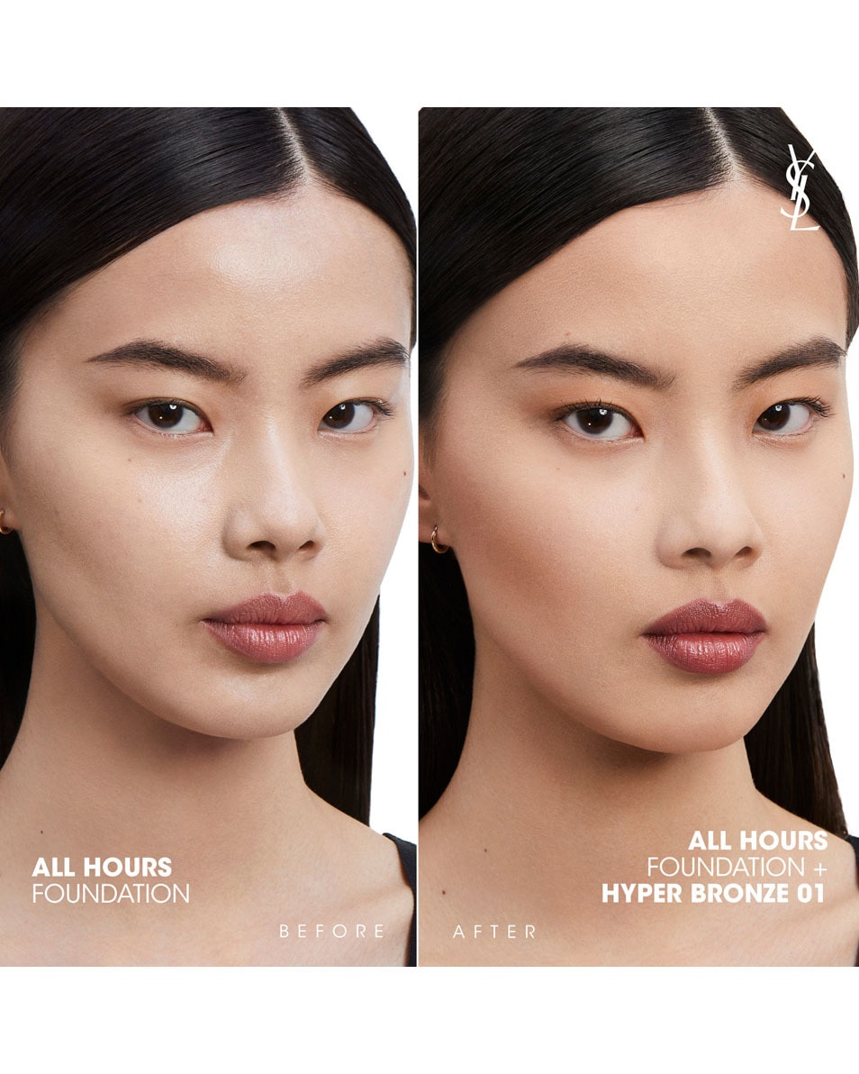 YVES SAINT LAURENT All Hours Hyper Finish - Couvrance Modulable Fini Mat LIGHT SEPIA 3