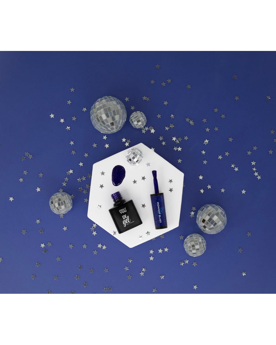 ONLY YOU LIMITED EDITION WINTER 24 UV GEL NAIL POLISH UV GEL POLISH MIDNIGHT BLUES MYSTICAL DREAM 3