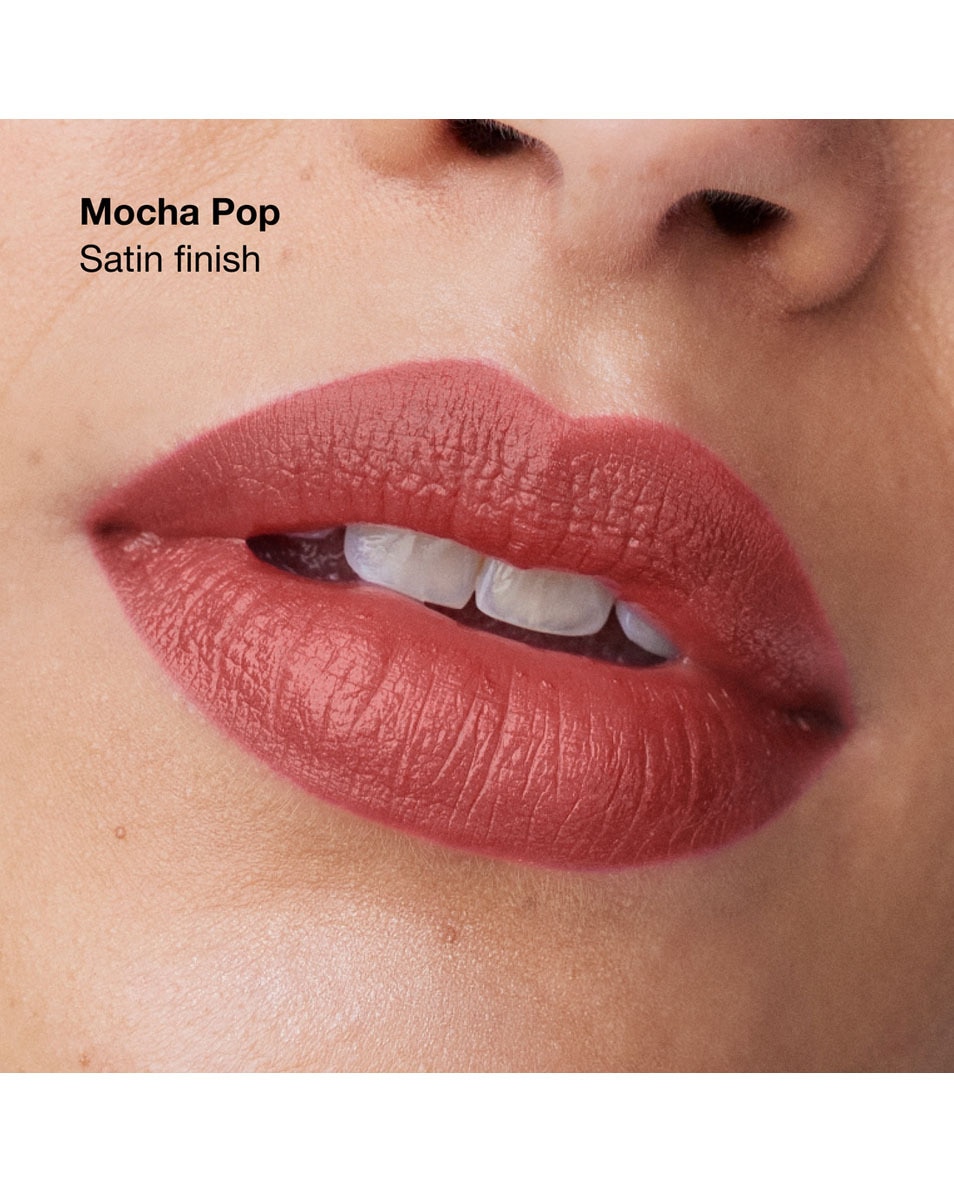 CLINIQUE Pop™ Longwear Lipstick Rouge à lèvres - pigmenté & couvrance totale Mocha Pop 3