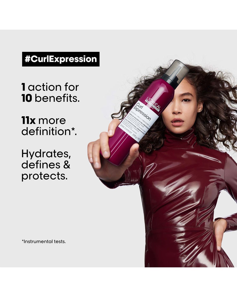 L'OREAL PROFESSIONNEL Curl Expression Mousse multi-bénéfices pour cheveux ondulés/bouclés/crépus 250 ML 3