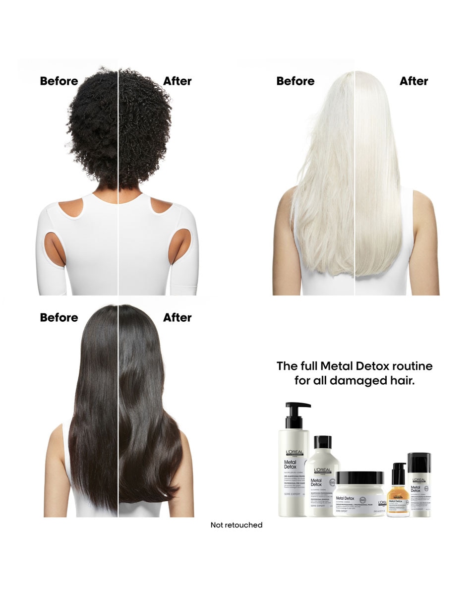 L'OREAL PROFESSIONNEL Metal Detox Pré-shampooing pour cheveux abîmés et cassés 250 ML 3