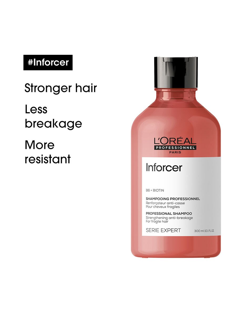 L'OREAL PROFESSIONNEL Inforcer Shampooing anti-casse pour cheveux cassants 300 ML 3