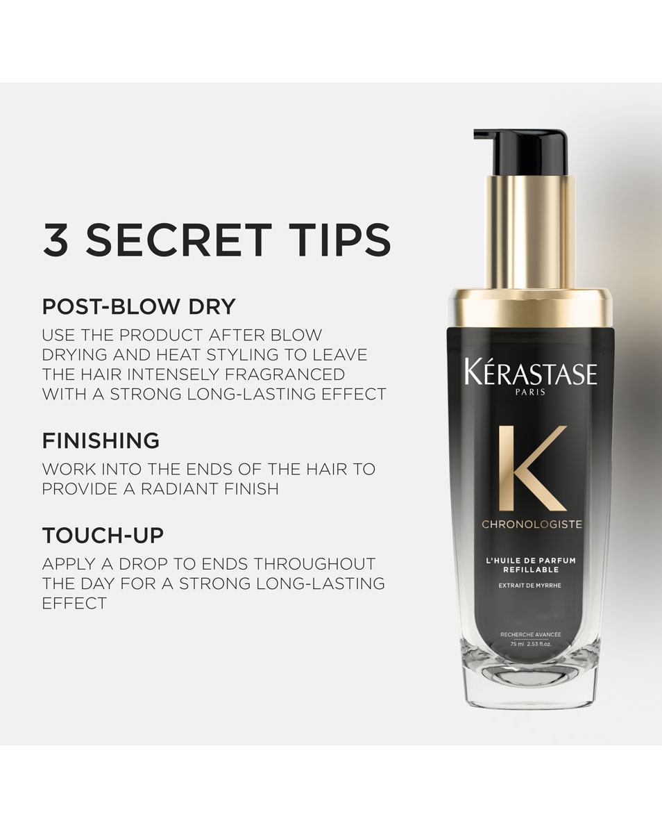 KÉRASTASE Chronologiste L'Huile de Parfum Huile de recharge - pour tous types de cheveux 75 ML 3