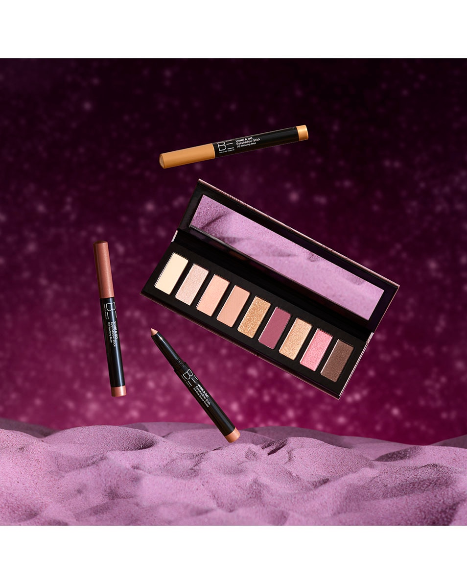 BE Creative Make Up SHINING STARDUST COLLECTION Wink&go fards à paupières en crayon 012 GLITTERING PETAL 3