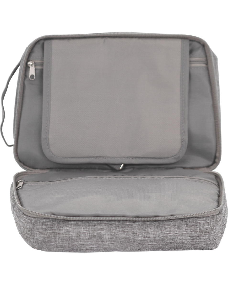 ICI PARIS XL Travel Bag Trousse de toilette de voyage grise 1 ST 3