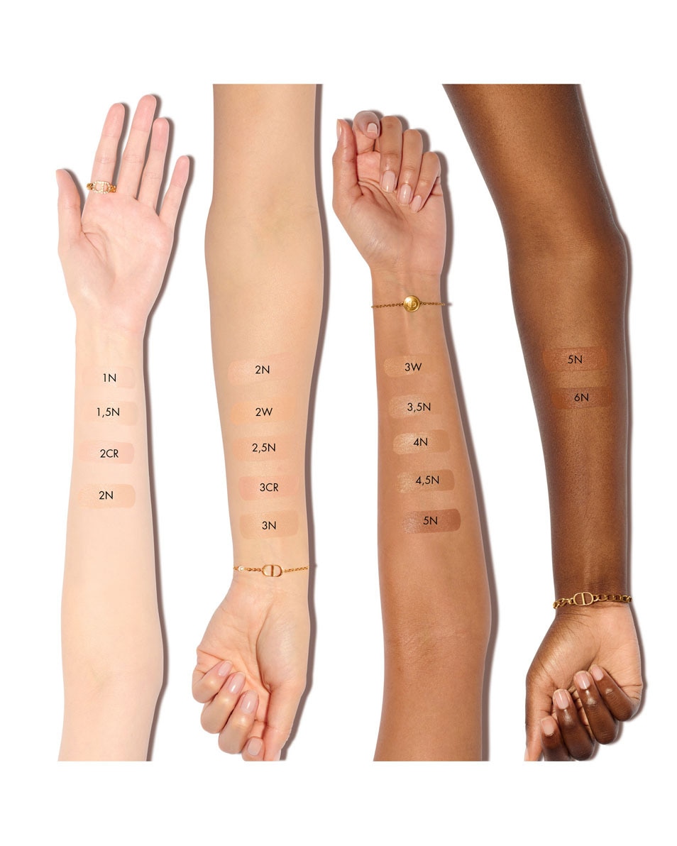 DIOR Dior Forever Hydra Nude - Natural Perfection Foundation Fond de teint hydratation 48h - infusé d'acide hyaluronique 1 N Neutral 3