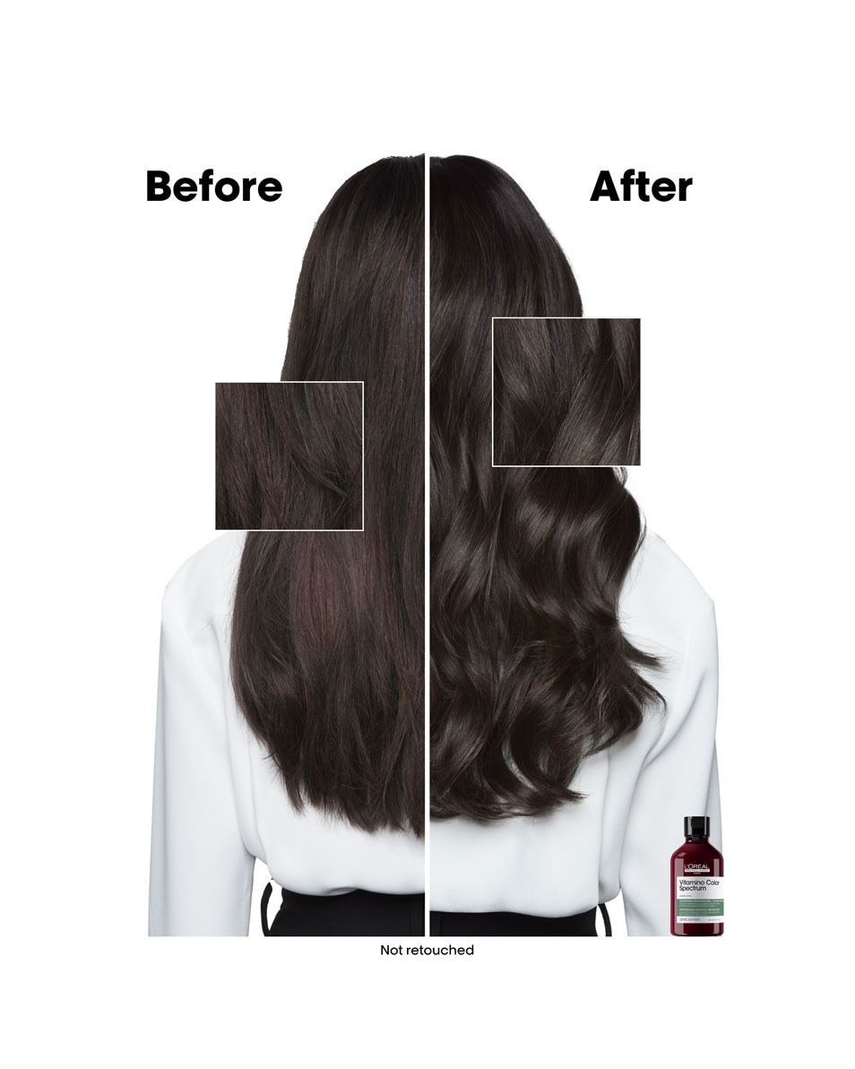 L'OREAL PROFESSIONNEL Vitamino Color Spectrum Shampooing Vert - Pour les cheveux bruns foncés 300 ML 3