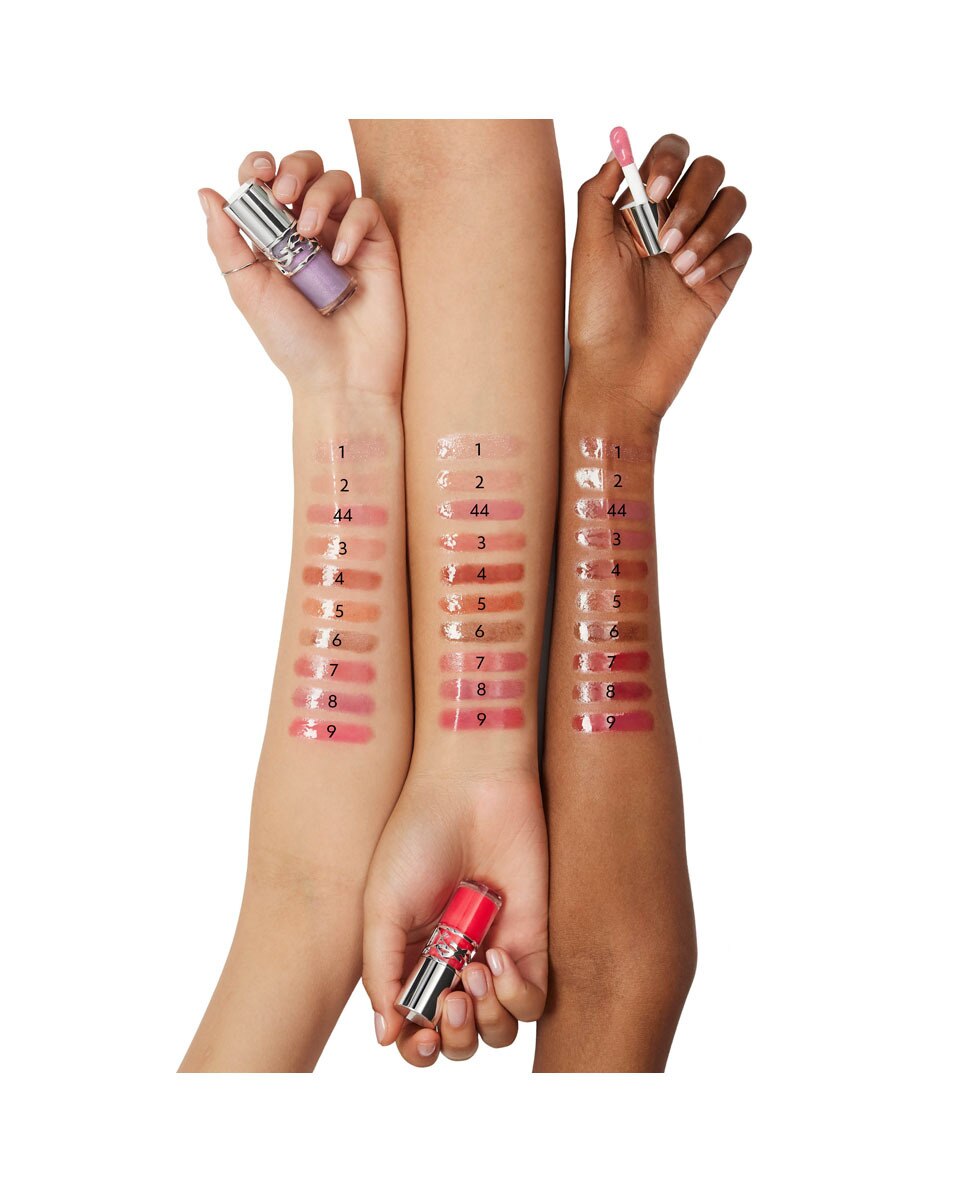 YVES SAINT LAURENT YSL Loveshine Gloss Plumping lip oil gloss - Fini Glossy Non Collant Lashes 3