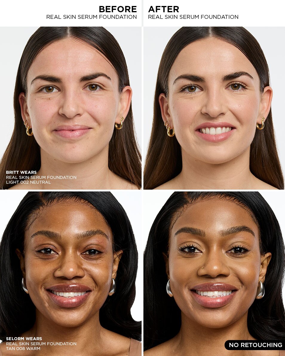 BE Creative Make Up REAL SKIN SERUM FOUNDATION Fond de teint serum 002N 3