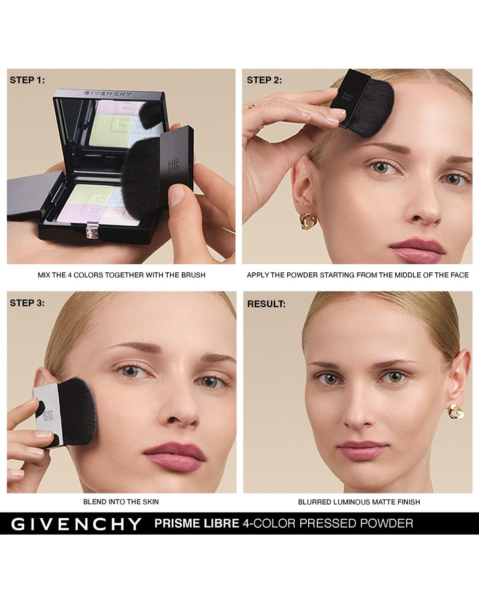 GIVENCHY COSMETICS PRISME LIBRE POUDRE COMPACTE FIXATRICE MATIFIANTE ET FLOUTANTE H01 3