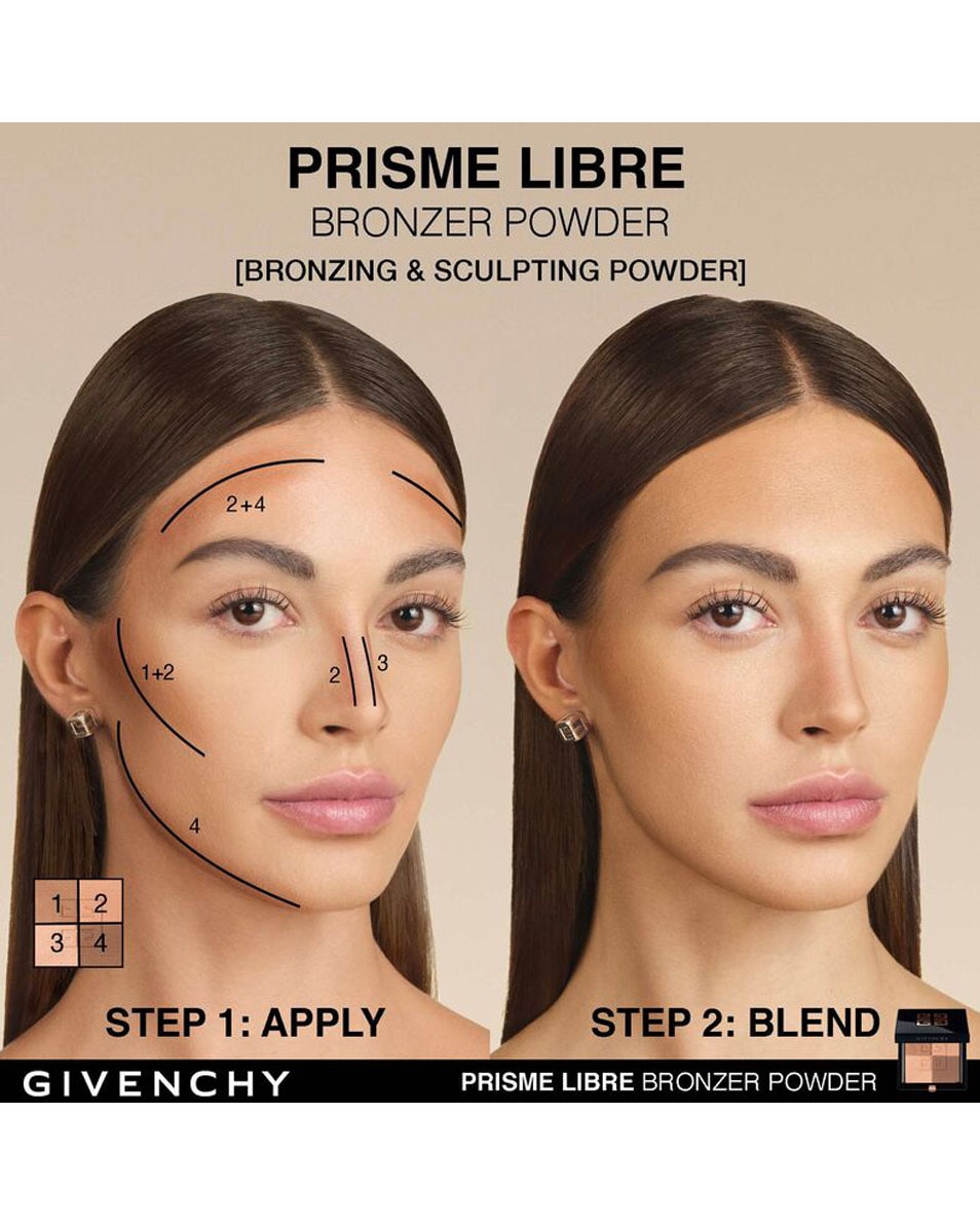 POUDRE BRONZANTE ET SCULPTANTE 4 COULEURS