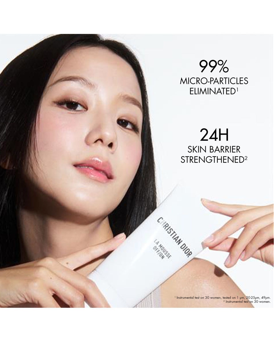 DIOR La Mousse OFF/ON Mousse nettoyante visage, purifiante et hydratante 150 ML 3